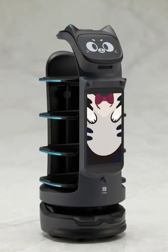 Pudu Robotics Plastic Model Kit Bellabot Black Ver. 11 cm